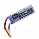 BATERIA DE LIPO 2S 7.4V 5200MAH 30C / 60C AUTO AERO ETC COM PLUG XT60 LB5200LP2 XT60